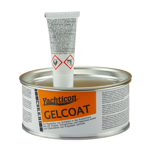 Yachticon Gelcoat Spachtel RAL 9010 / reinweiß 250 g